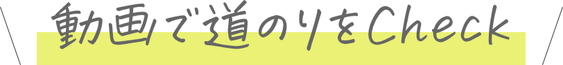 動画で道のりをCheck