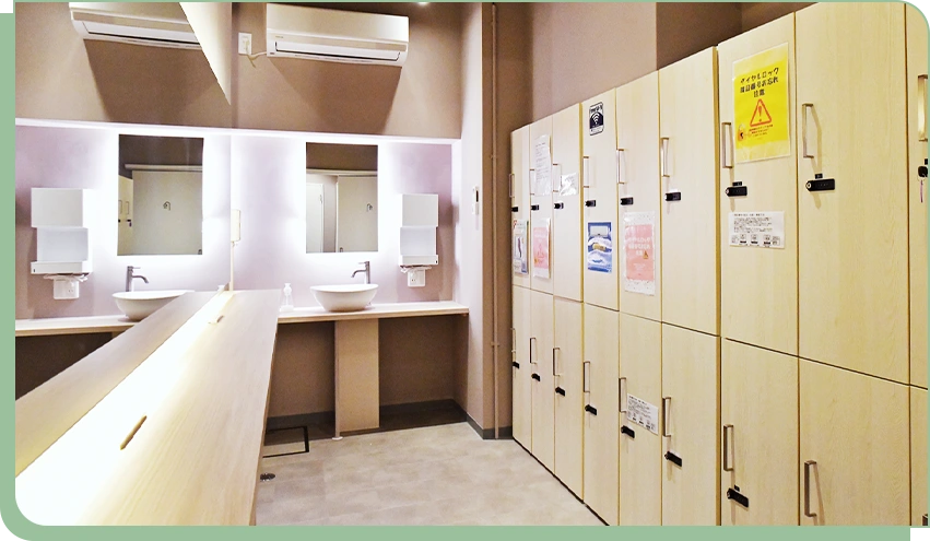 ロッカーの写真